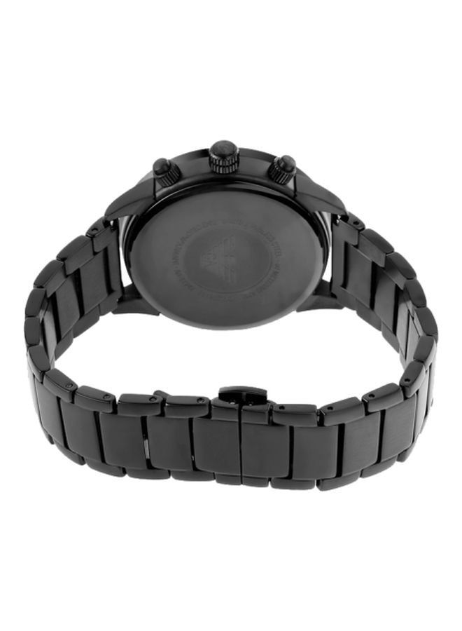 EMPORIO ARMANI Men Mario Stainless Steel Chronograph Watch AR11242 - Image 5